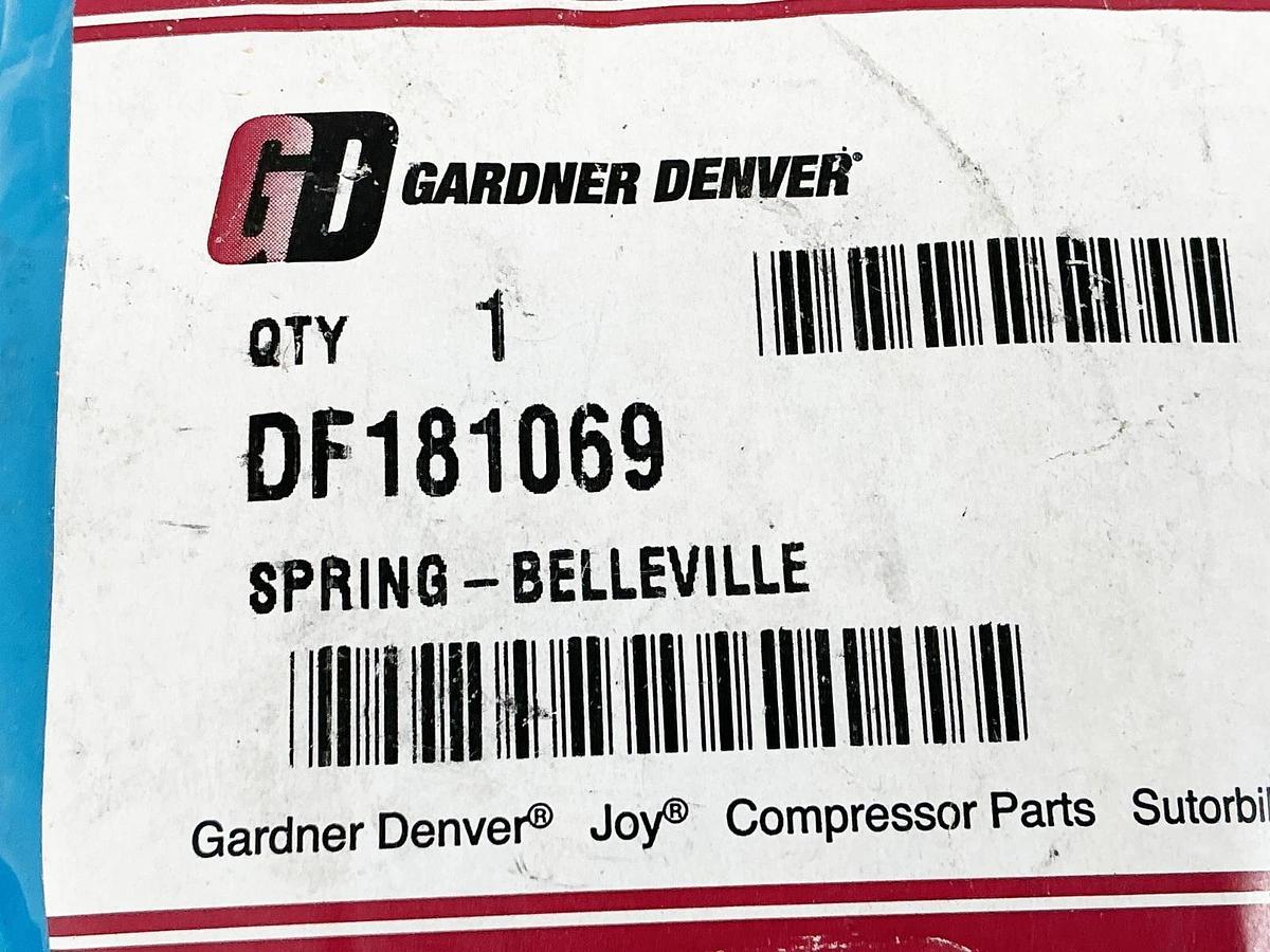 New Gardner Denver DF181069 Belleville Spring Plate