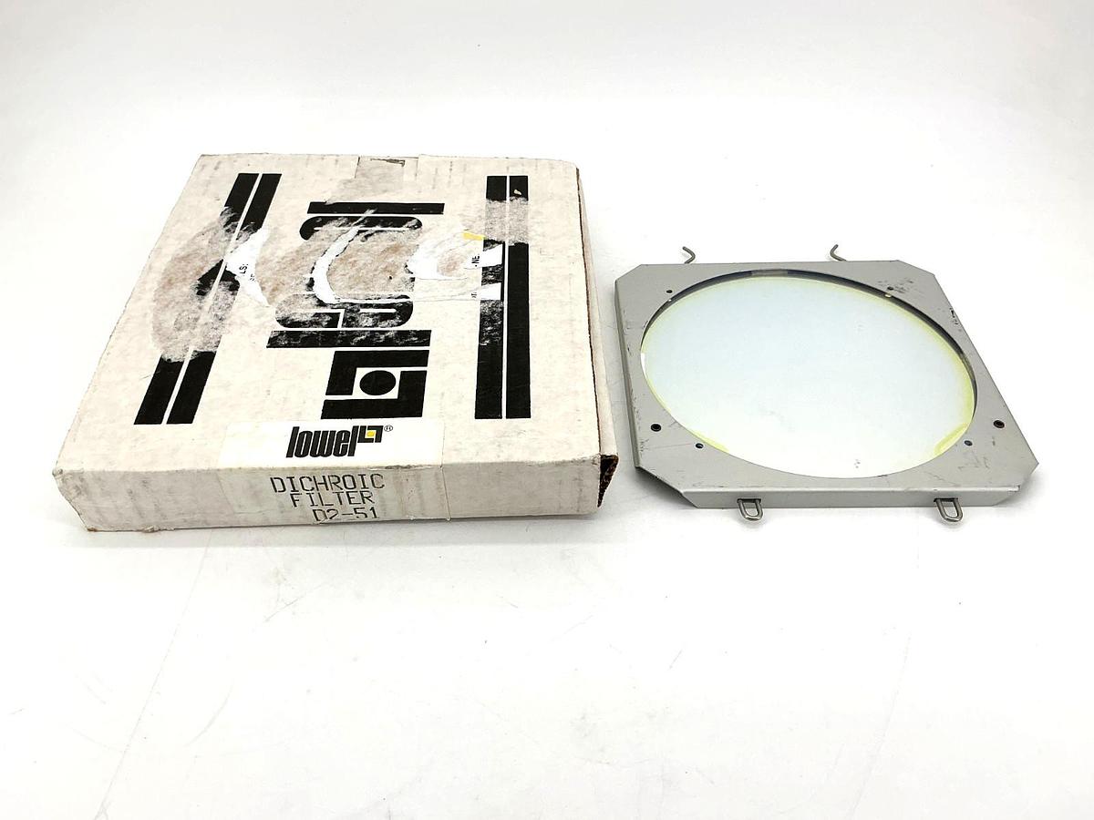 New Lowel D2-51 Dichroic Filter for DP Light - Blue Glass D251
