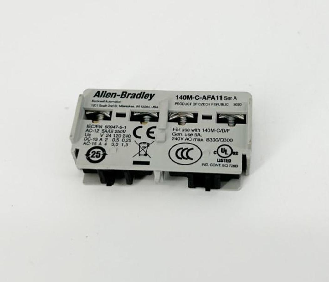 New Allen Bradley 140F-C-AFA11 Ser. A Auxiliary Contact Block - No Box