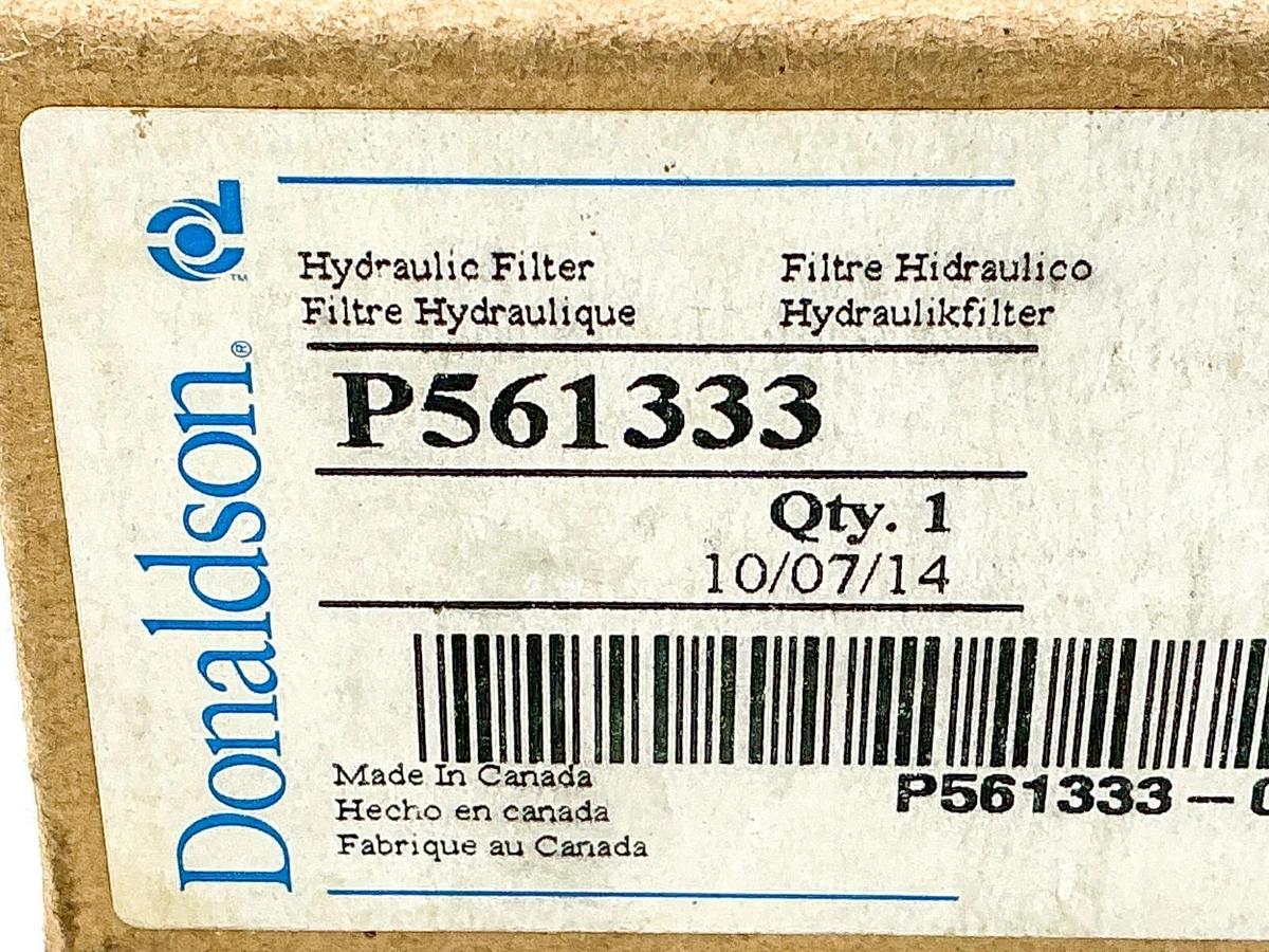 New Donaldson P561333 Hydraulic Filter Cartridge