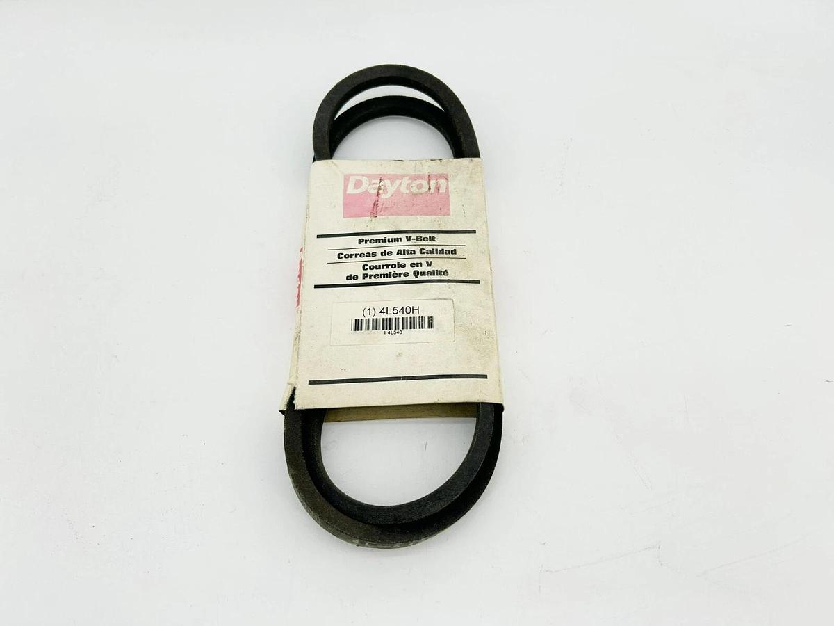 Lot of 3 New Dayton 4L540H Premium V-Belts, 1/2" x 54"