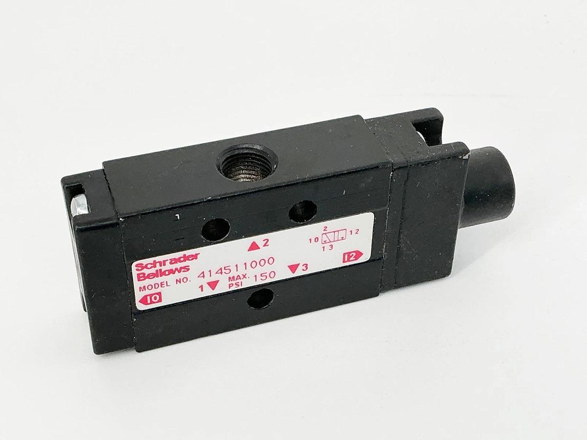 Schrader Bellows 414511000 3 Way Spool Valve 150PSI - No Box