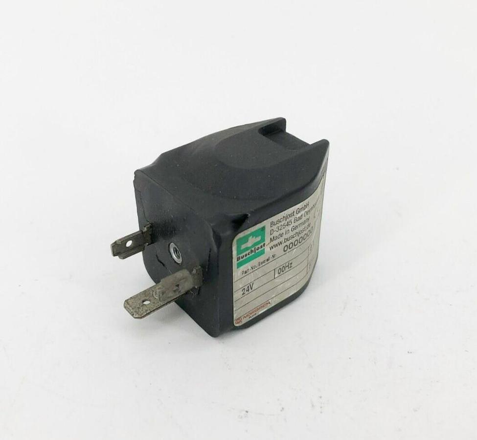 Used Norgren Buschjost 0000000.9100 Valve Coil 24V 8W