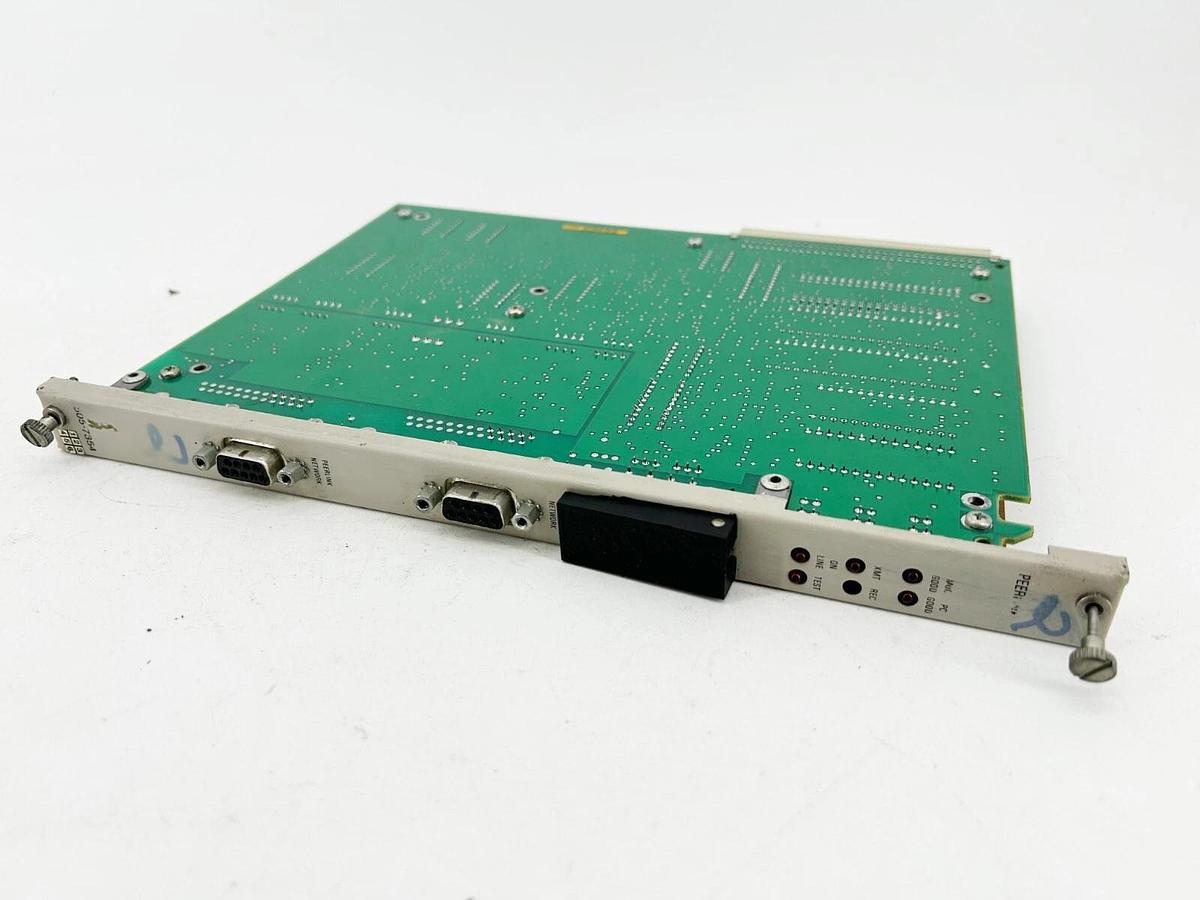 Used Siemens 505-7354 PLC Netowrk Interface Module PeerLink 2 Communication Ports