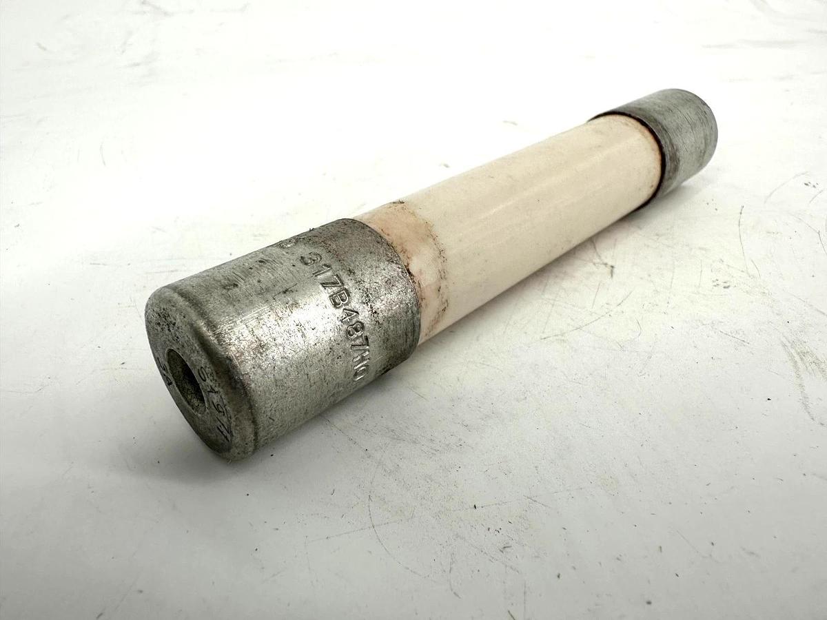 New English Electric 317B487H04 Non-Deteriorating High Rupturing Cap. Fuse 3A