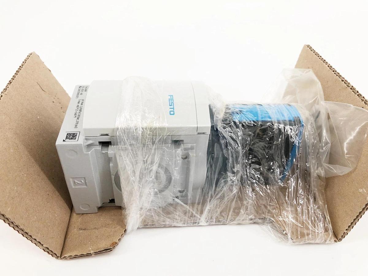 New Festo MS6-EM1-1/2-S On/Off Valve 541268 270psi 1/2" NPT (No Filter)