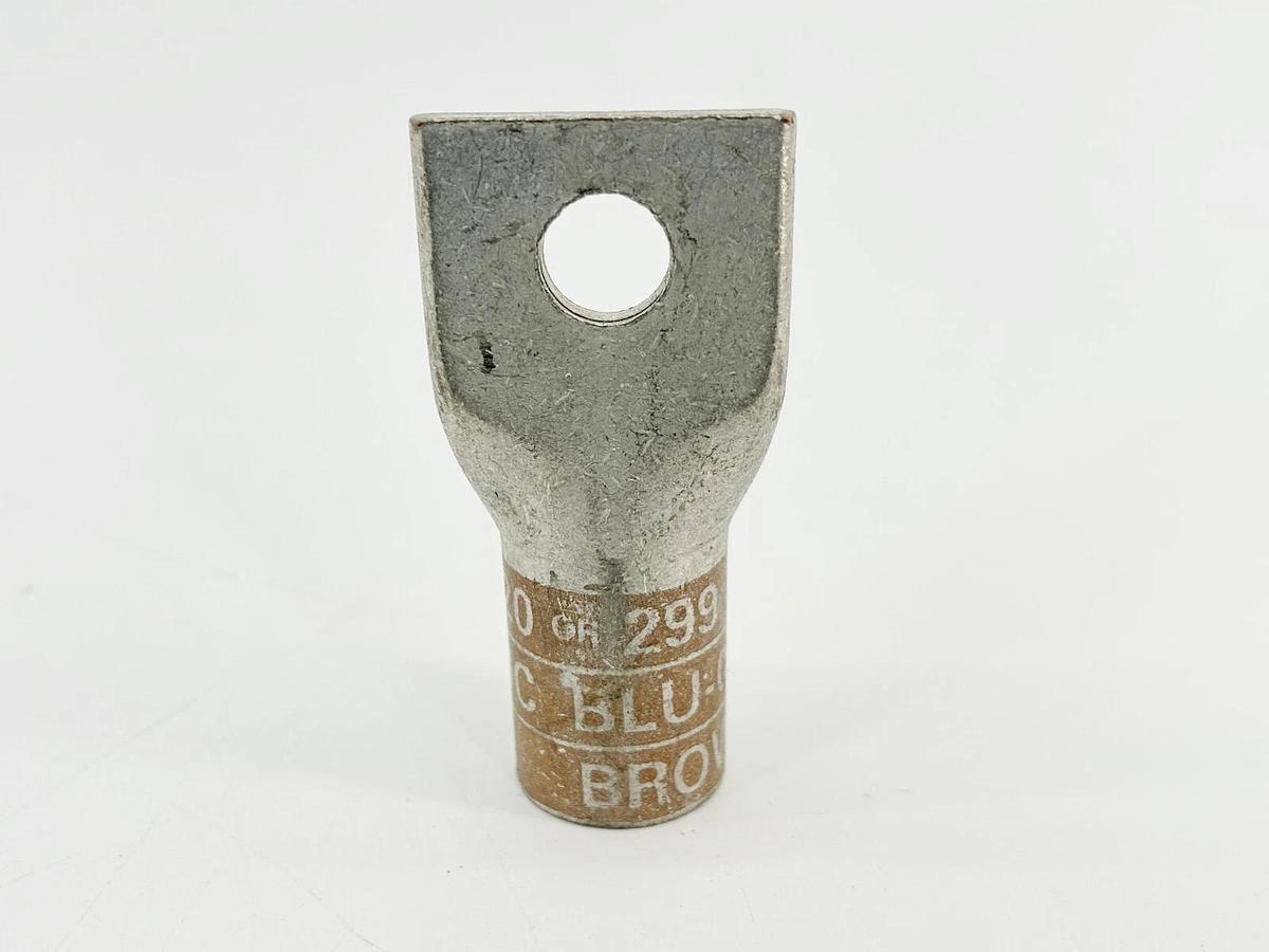 New Lot of 2 Penn-Union BLU-050 Terminal Lug 500MCM - No Box