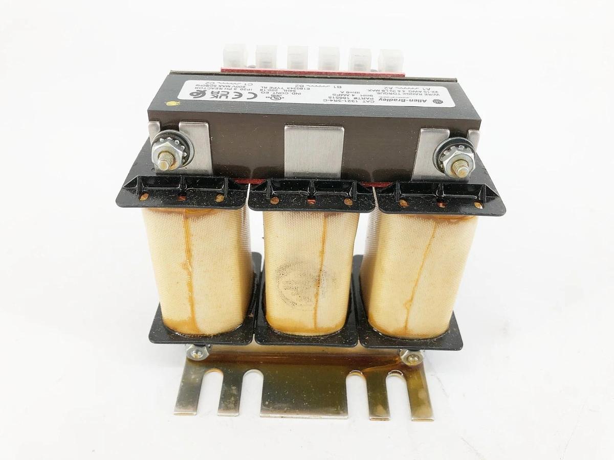 New Allen Bradley 1321-3R4-C Line Load Reactor 4A 600V 3PH 166515