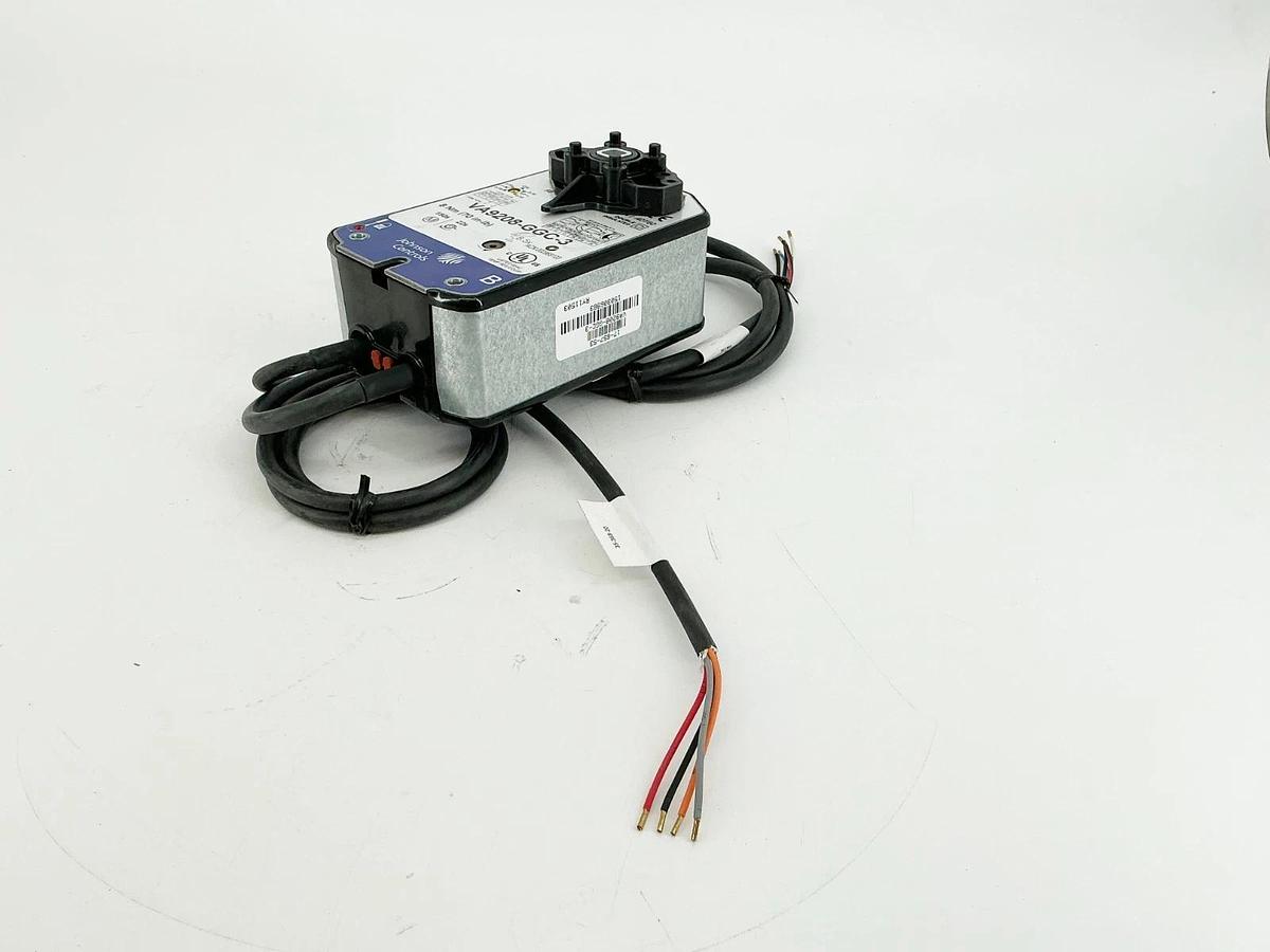 New Johnson Controls VA9208-GGC-3 Electric Actuator 7 IN-LB 24V 50/60Hz