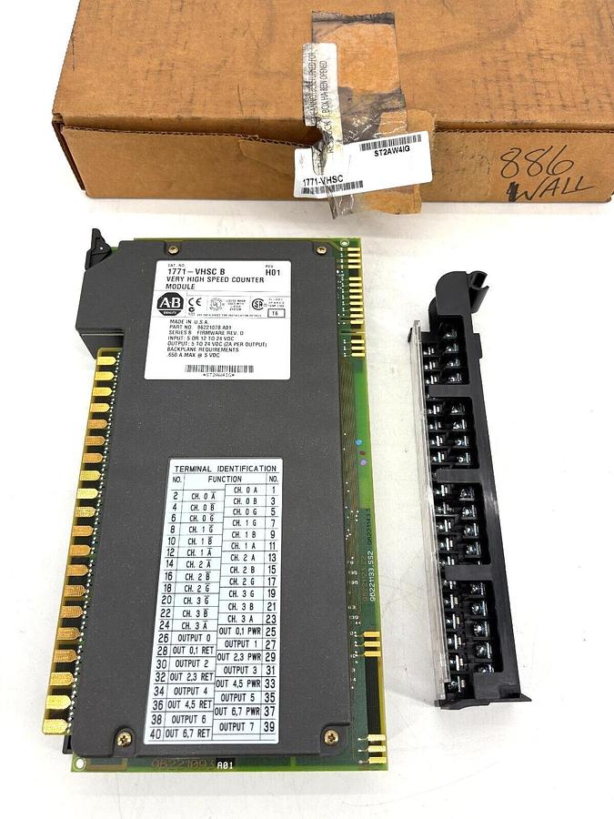 New Allen Bradley 1771-VHSC Ser. B PLC-5 Very High Speed Counter Module