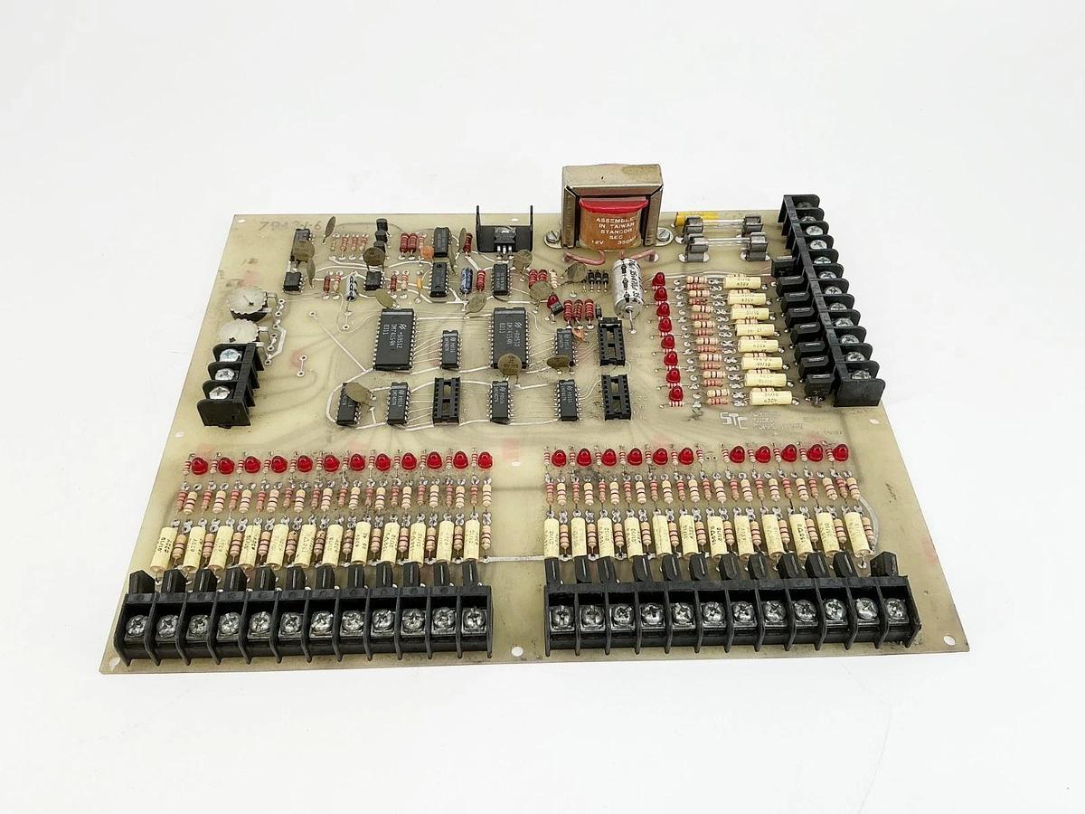 Used STC 7943-1-6 Circuit Board With Mini Transformer 12V