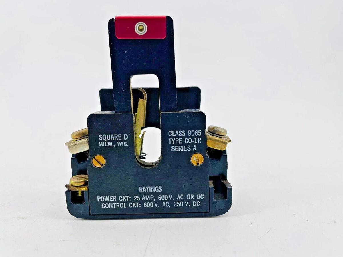 New Square D 9065CO1R Overload Relay 600V 25A 1P Ser A 9065CO-1R NO BOX