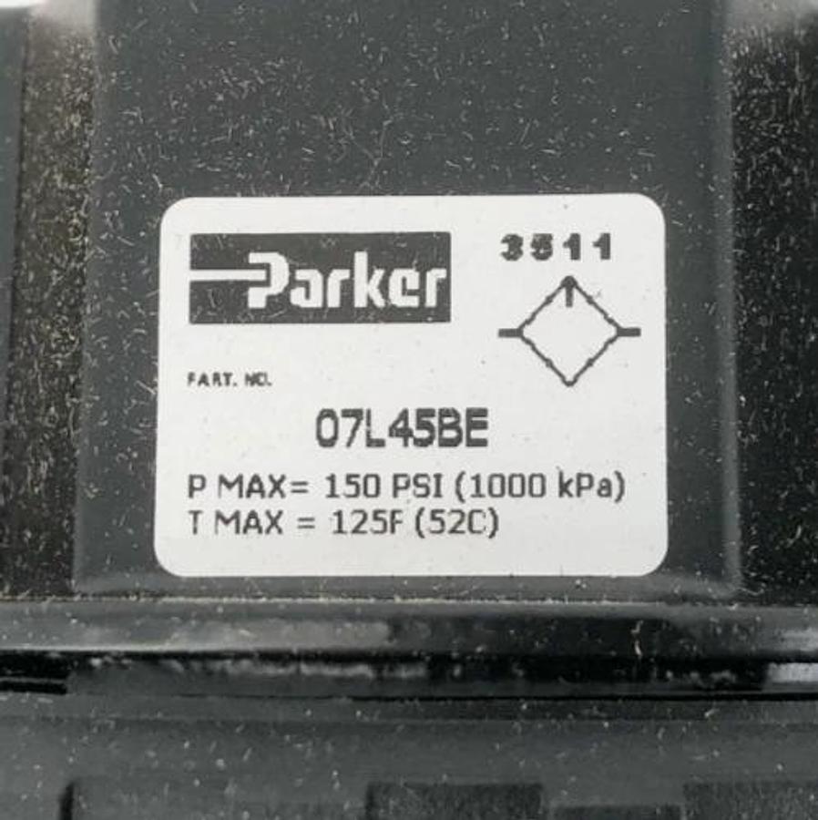 New Parker 07L45BE Pneumatic Mist Lubricator 3/4"