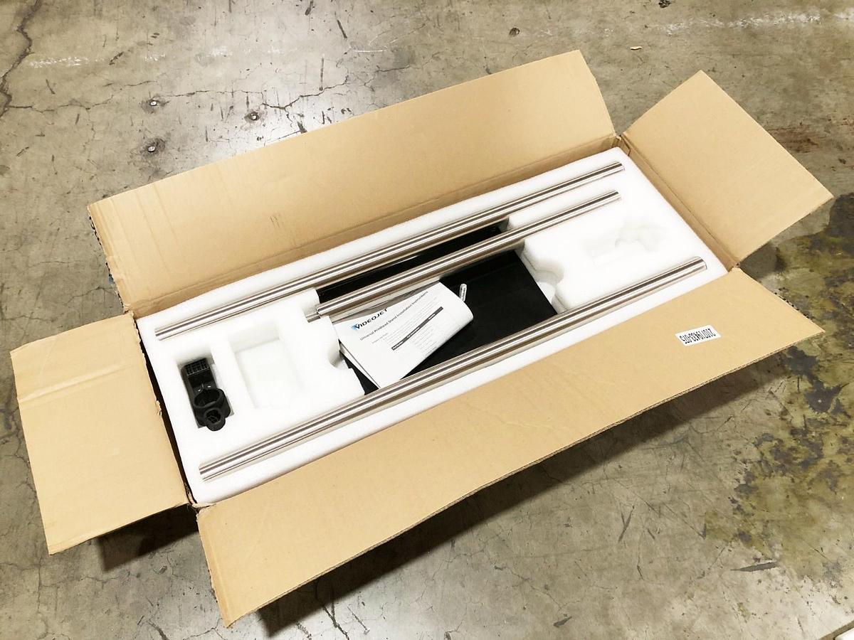 New Videojet 393433 CIJ Print Head Stand Assembly - Missing 2 Clamps