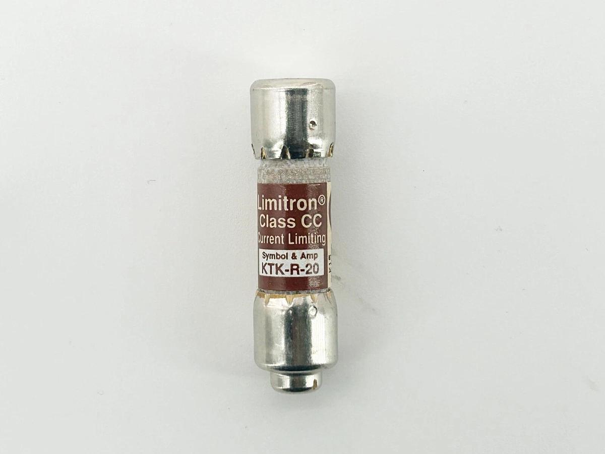 New Lot of 4 Bussmann KTK-R-20 Fast Acting Fise 20A 600V
