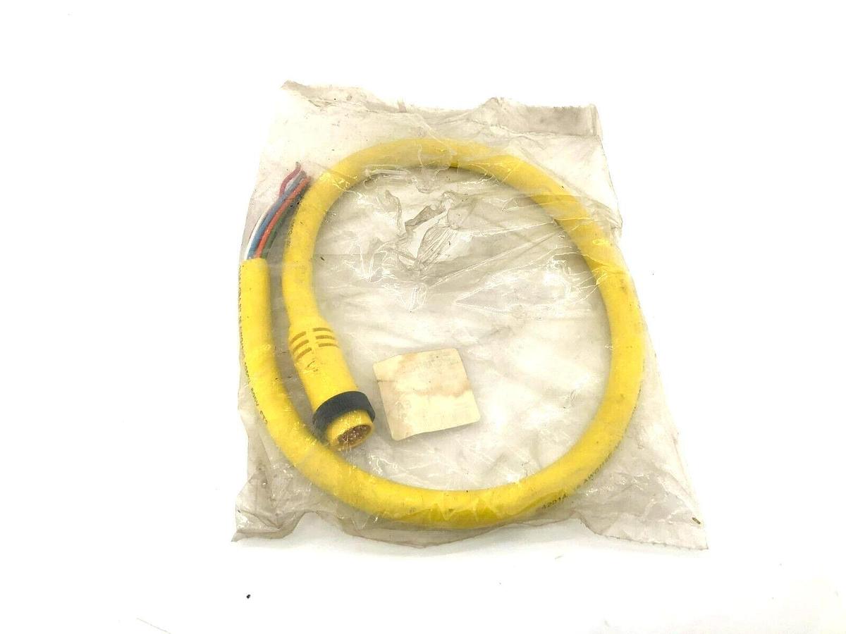 New Molex Woodhead 302002A01F030 Cordset 12P Male to Pigtail 16AWG 3FT