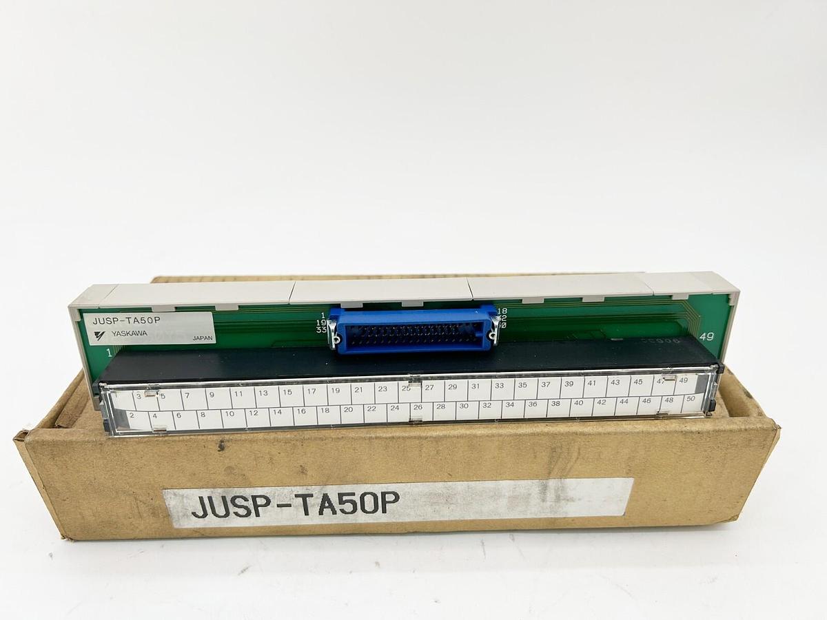 New Yaskawa JUSP-TA50P Terminal Block Missing Cable