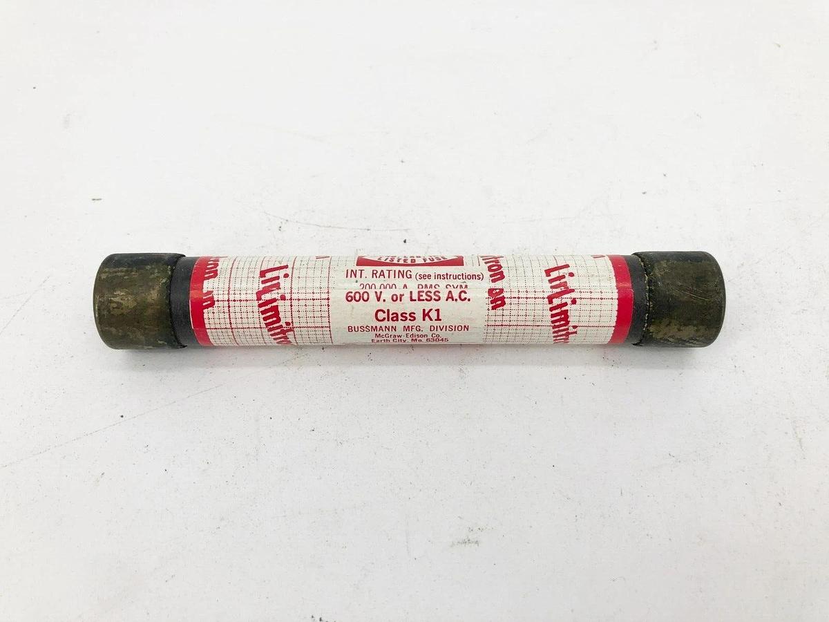 Used Lot of 3 Limitron KTS 15 Fast-Acting Fuses 15A 600V Class K1