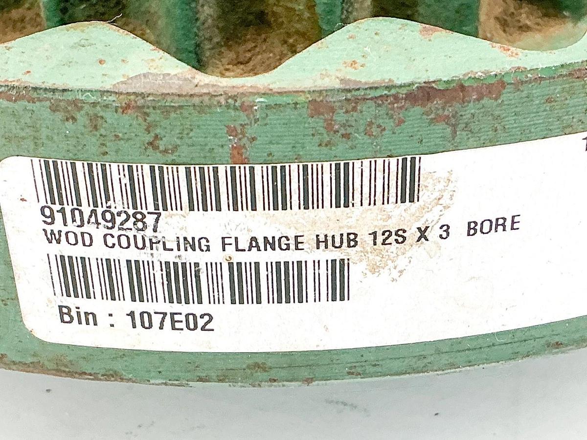 Used TB Woods 12S X 3 Coupling Flange Hub 3" Bore