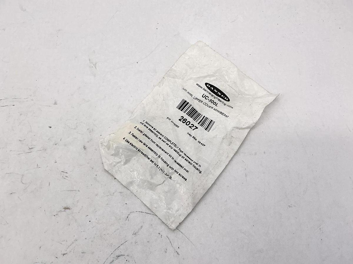 Lot of 2 New Banner UCL-300L Upper Cover Minibeam 26027