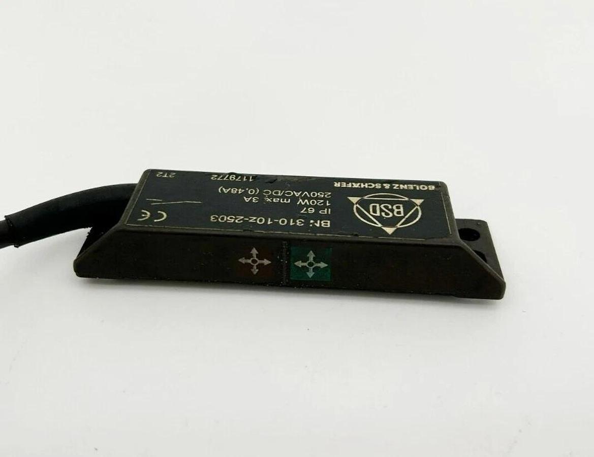 Used Bolenz & Schafer BN 310-10Z-2503 Magnetic Switch 120w MAX 3a, 250vac/dc