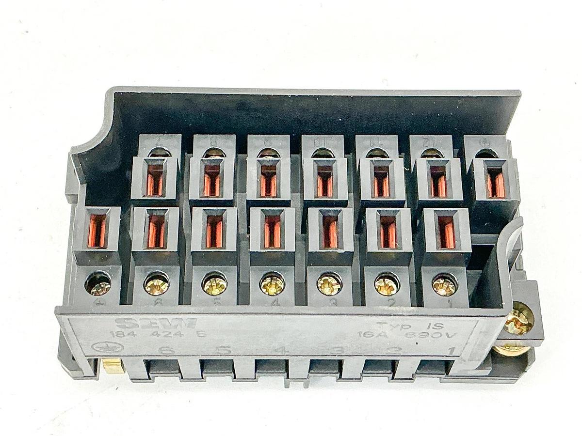 New Sew Eurodrive 1844245 Plug Connector 16A 690V Type IS - No Box