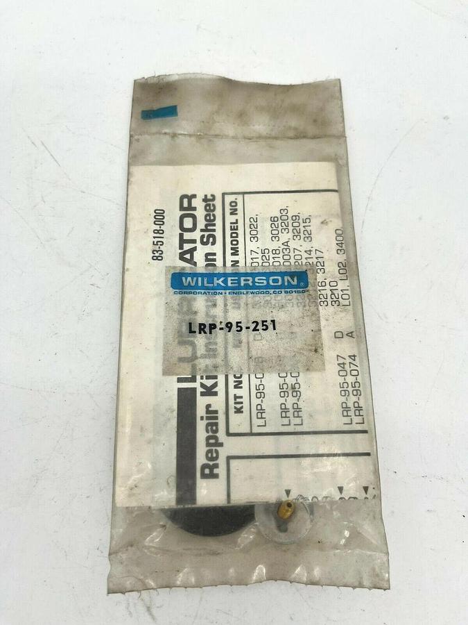 Used New Wilkerson LRP-95-251 Flow Guide Kit