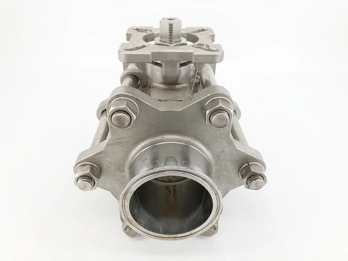 Used Tru-Flo QSM Stainless Steel Ball Valve CF8M 3" 1000 WOG