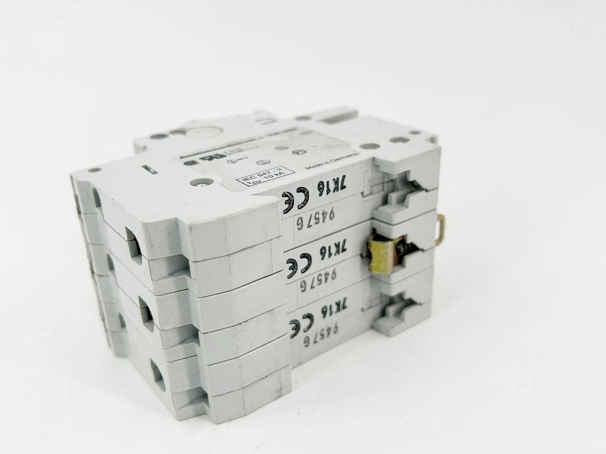New ABB S273-K16A Circuit Breaker 16A 3P 480V Din-Rail Mount - No Box