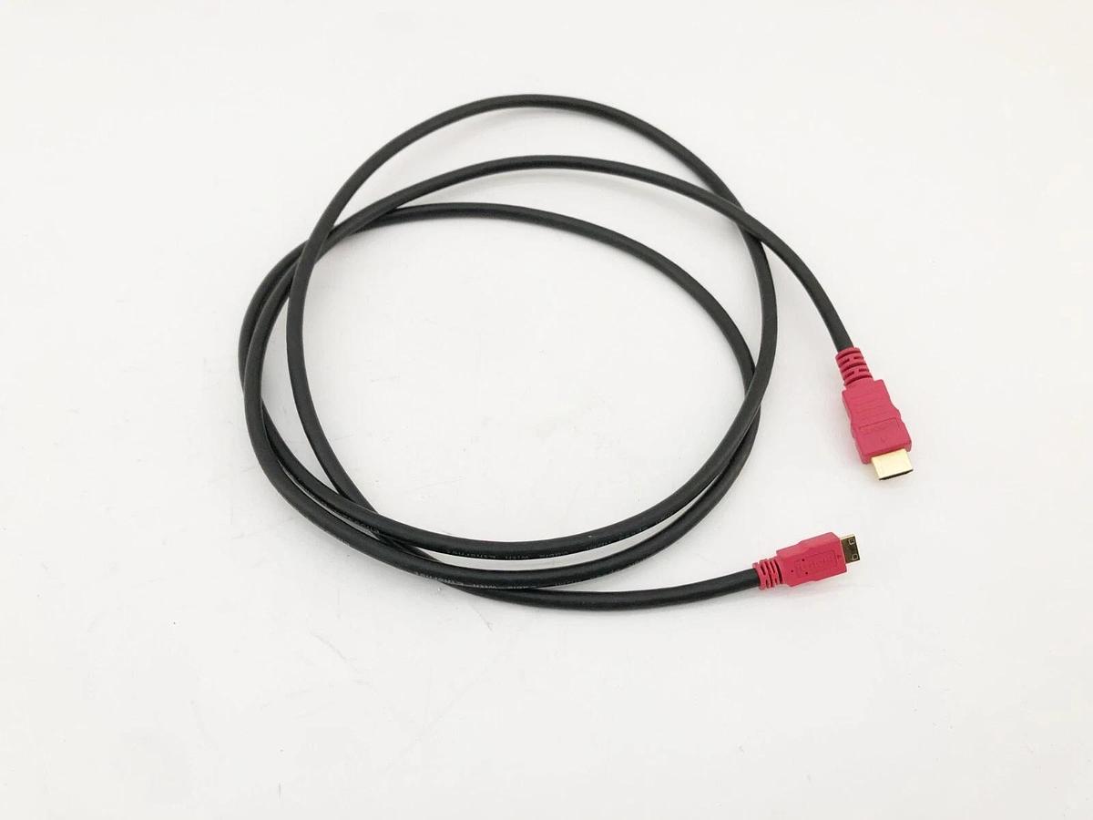 Lot of 2 New L-Com E119932-1 HDMI Cables w/ Ethernet AWM 20276 30V 6FT. - No Box
