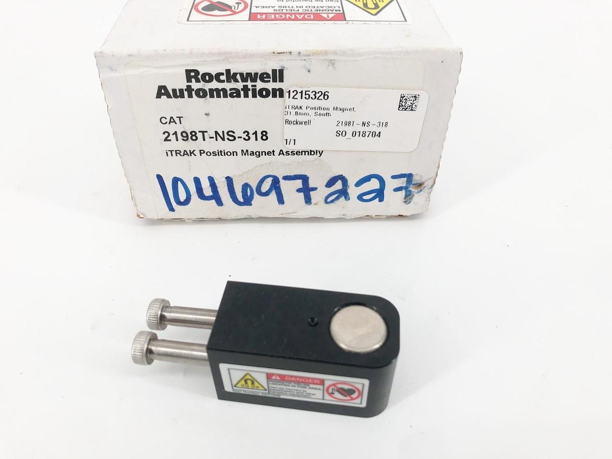 New Rockwell Automation 2198T-NS-318 iTrak Position Magnet Assembly 31.8mm South