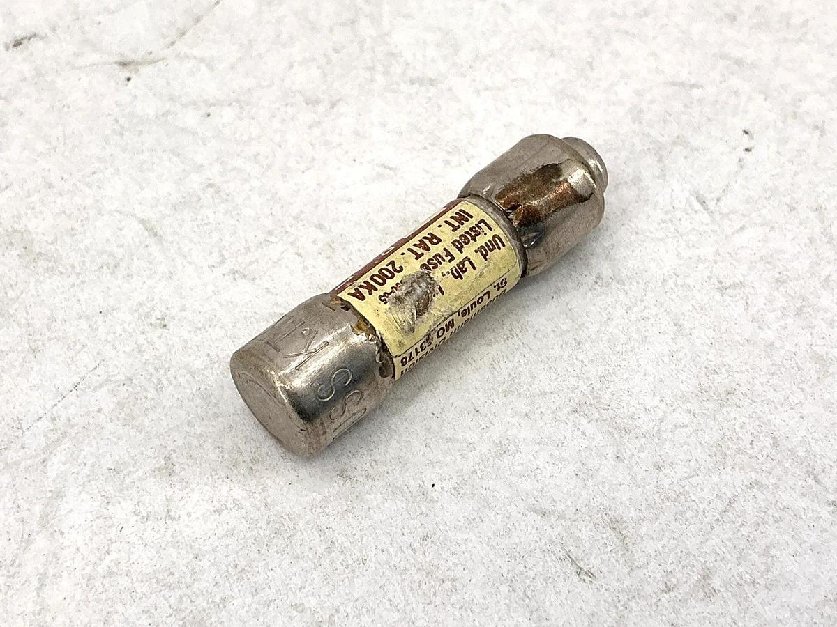 Lot of 3 New Bussmann KTK-R-1/2 Limitron Current-Limit Class CC Fuse 1/2A 600V