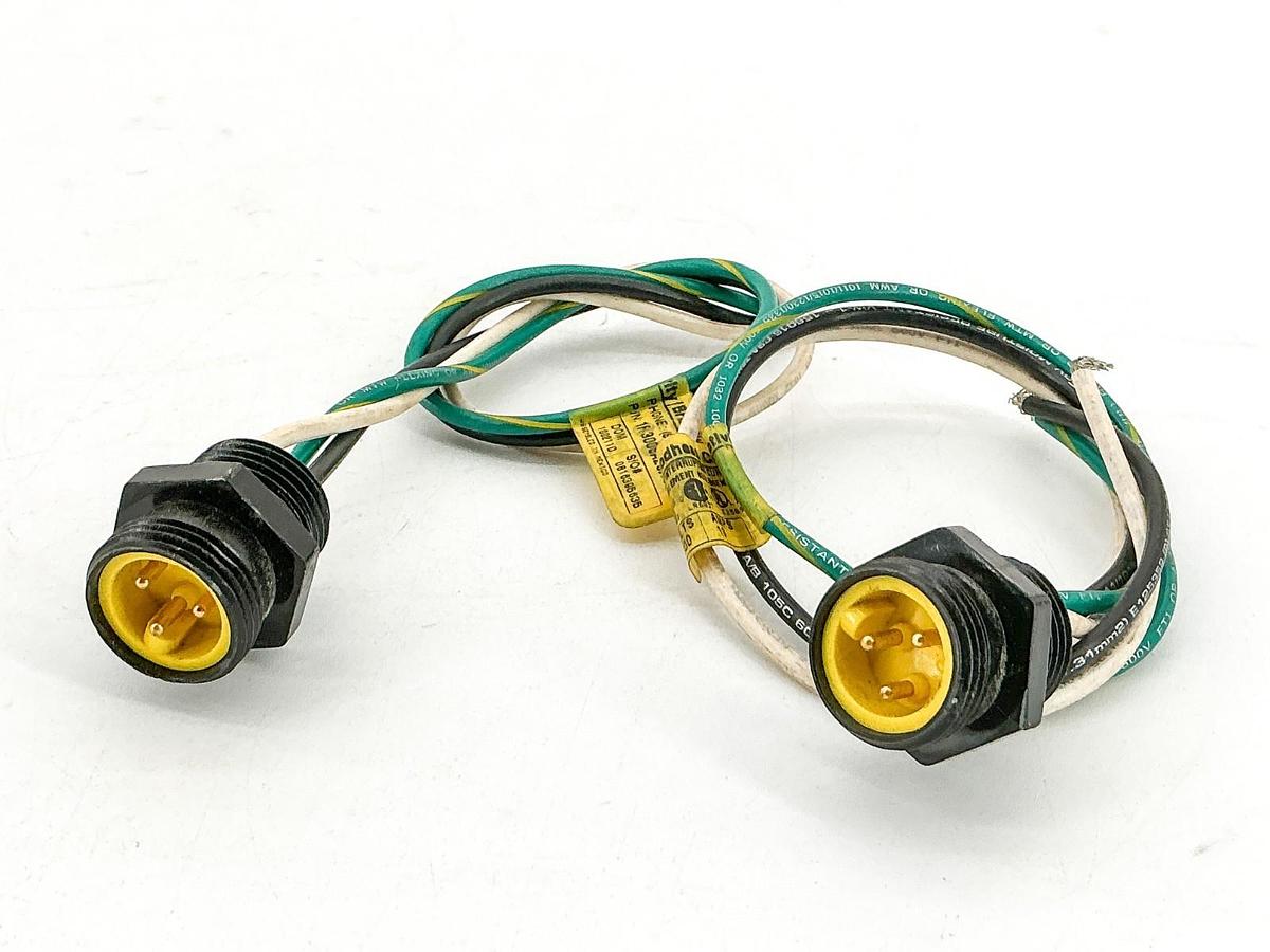 New Lot of 2 Brad Harrison 1R3006A20A120 Cordset 600V 1300130202 40909- No Box