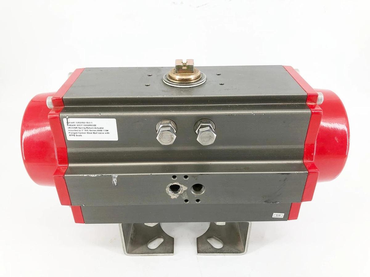 Used Triac 2R300SR Pneumatic Actuator 90CF13002R6SXX