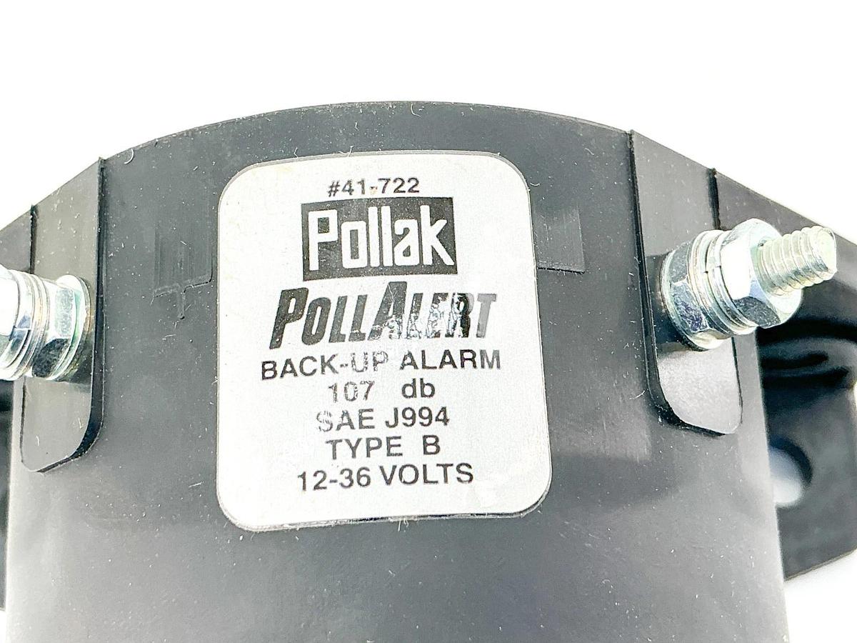 New Pollak 41-722 Back-Up Alarm 12036V 107db Type B
