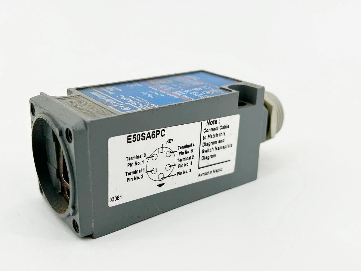 New Cutler Hammer E50SA6PC Limit Switch Single Pole 10A 240V W/O Box