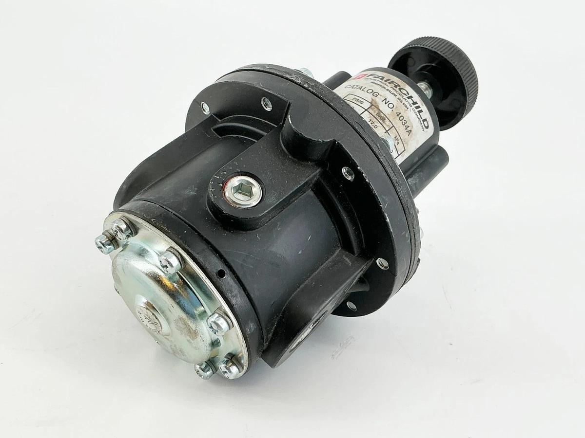 Used Fairchild 4034A Pressure Regulator 250PSI 17Bar 1700kPa