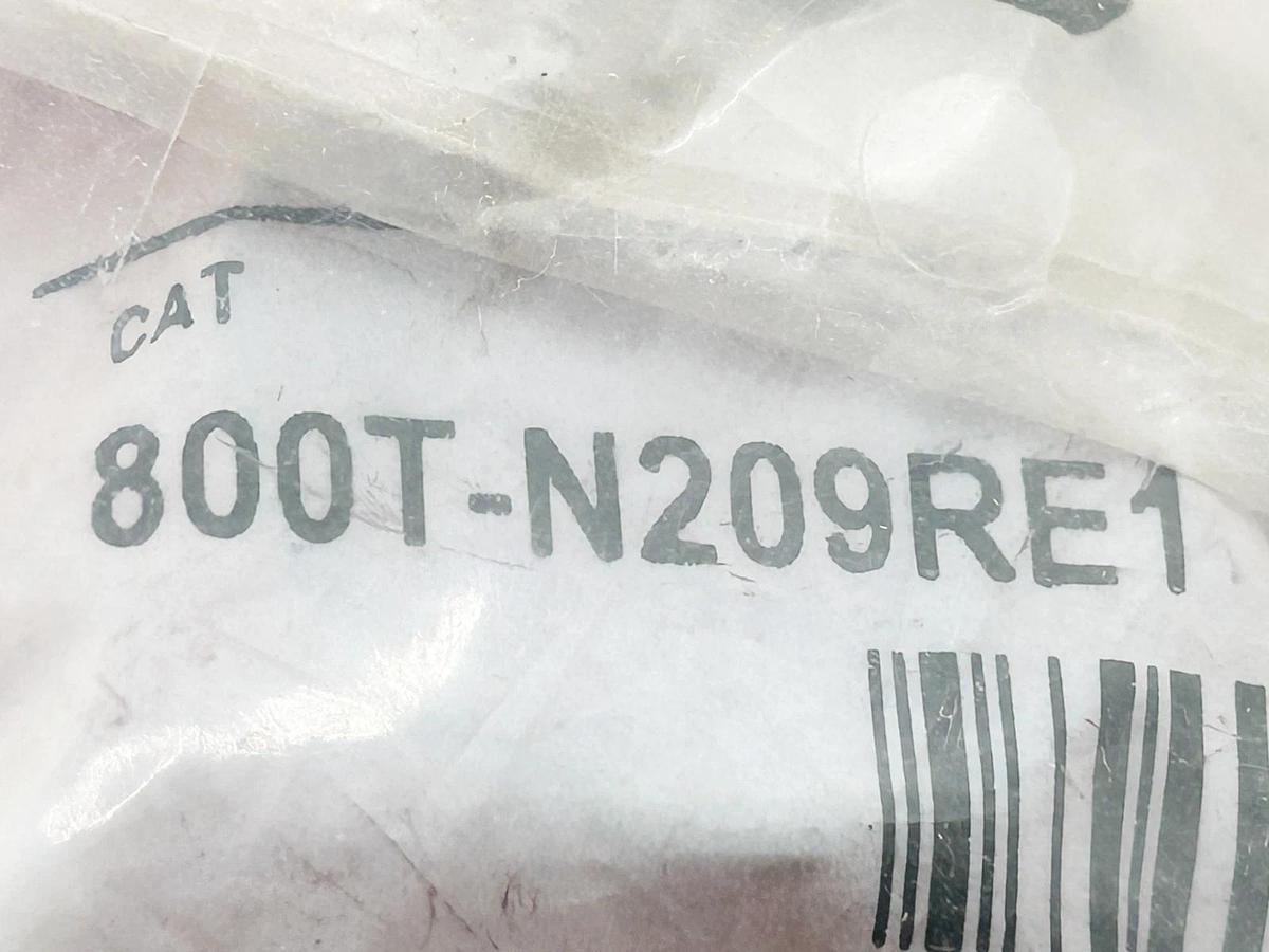 Used Allen Bradley 800T-N209RE1 Pushbutton Cap 30MM Jumbo Red Illuminated Ser.C