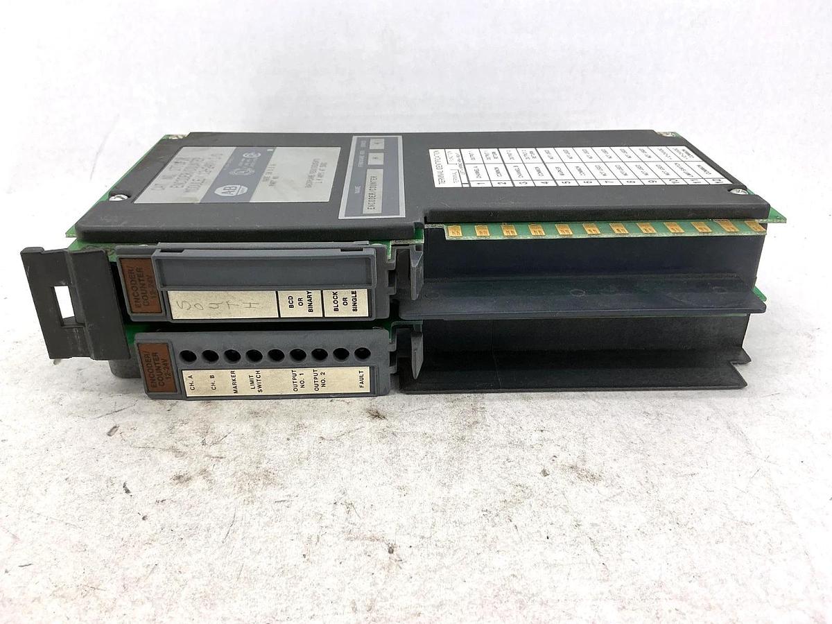Used Allen Bradley 1771-IK Ser A Encoder / Counter Module I/O 1.4A 12-24V