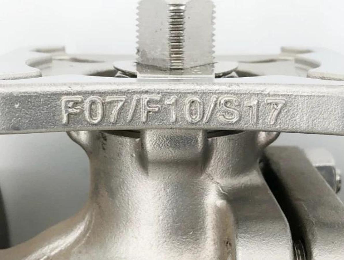 New Festo 4810857 Ball Valve 2-1/2" 316 SS DN 50 PN20 - No Box