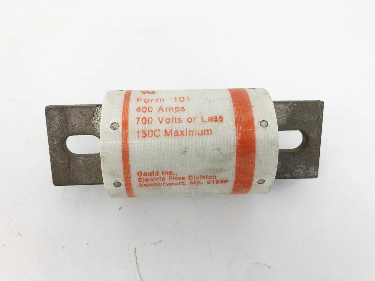 New Gould Shawmut A70P400-4 Amp-Trap Fuse 400A 700V Type 4 Form 101 - No Box