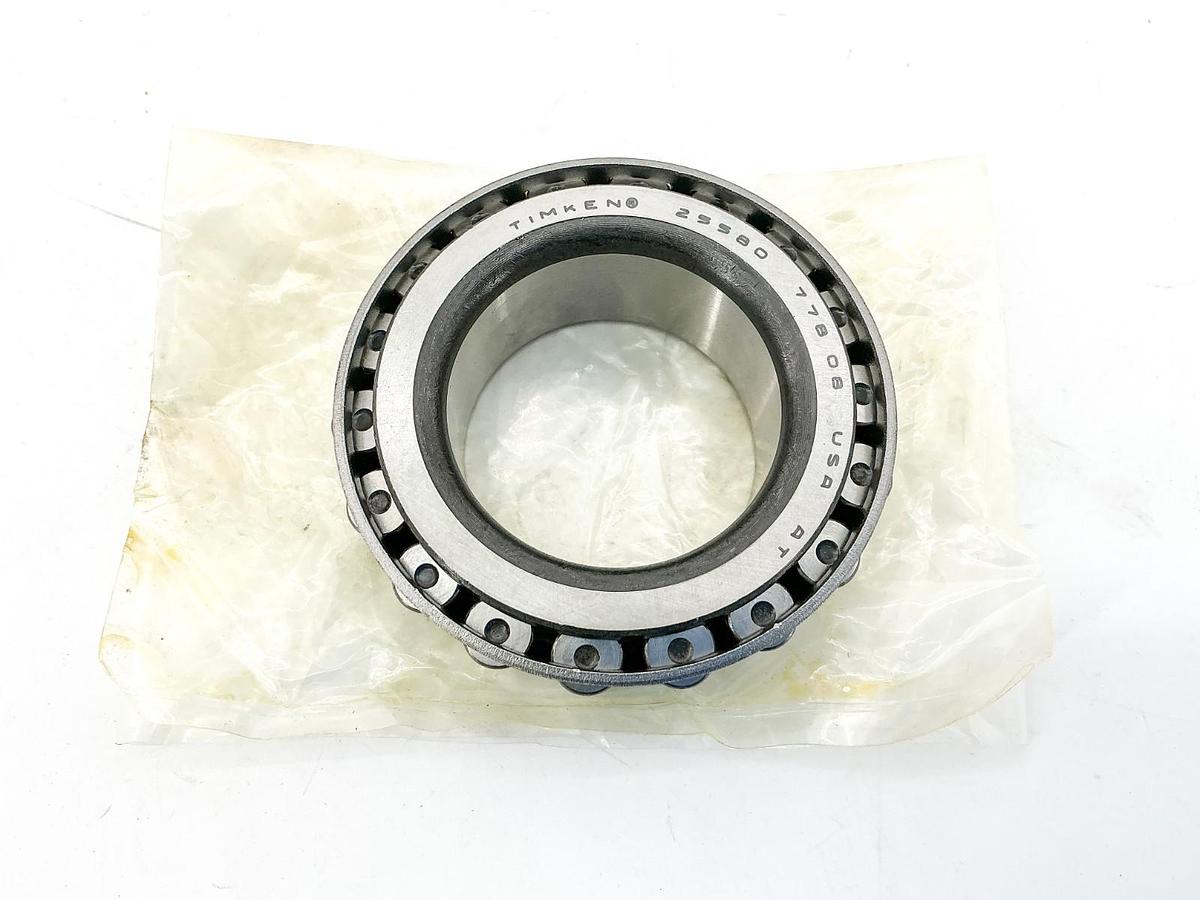 New Timken 25580 Tapered Roller Bearing Cone - No Box