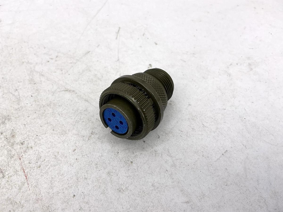 New Amphenol 97-3106A-14S-2S Circular Connector Plug 4-Pin U10-820066-02S