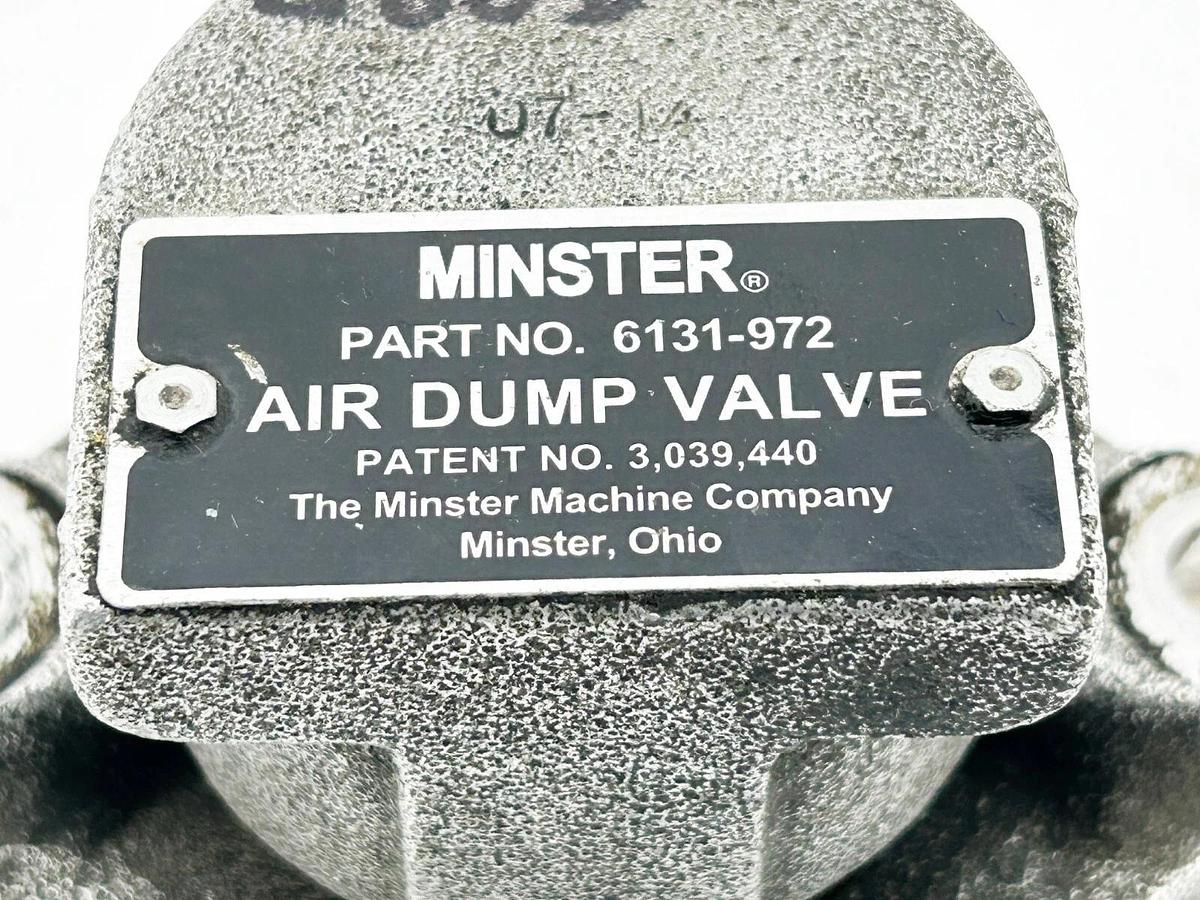 Used Minster 6131-972 Air Damp Valve