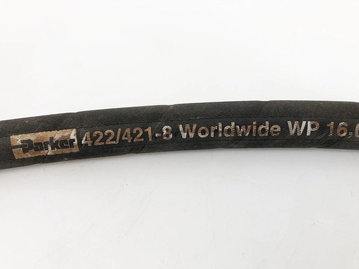 New Parker 422/421-8 Hydraulic Hose WP 16.0 MPa (2325 PSI) 30" Length - No Box