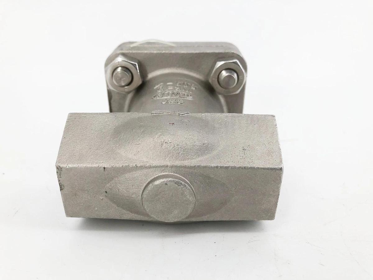 New Aloyco 4374 Stainless Steel Check Valve Size 3/4" Class 600 CF3M - No Box
