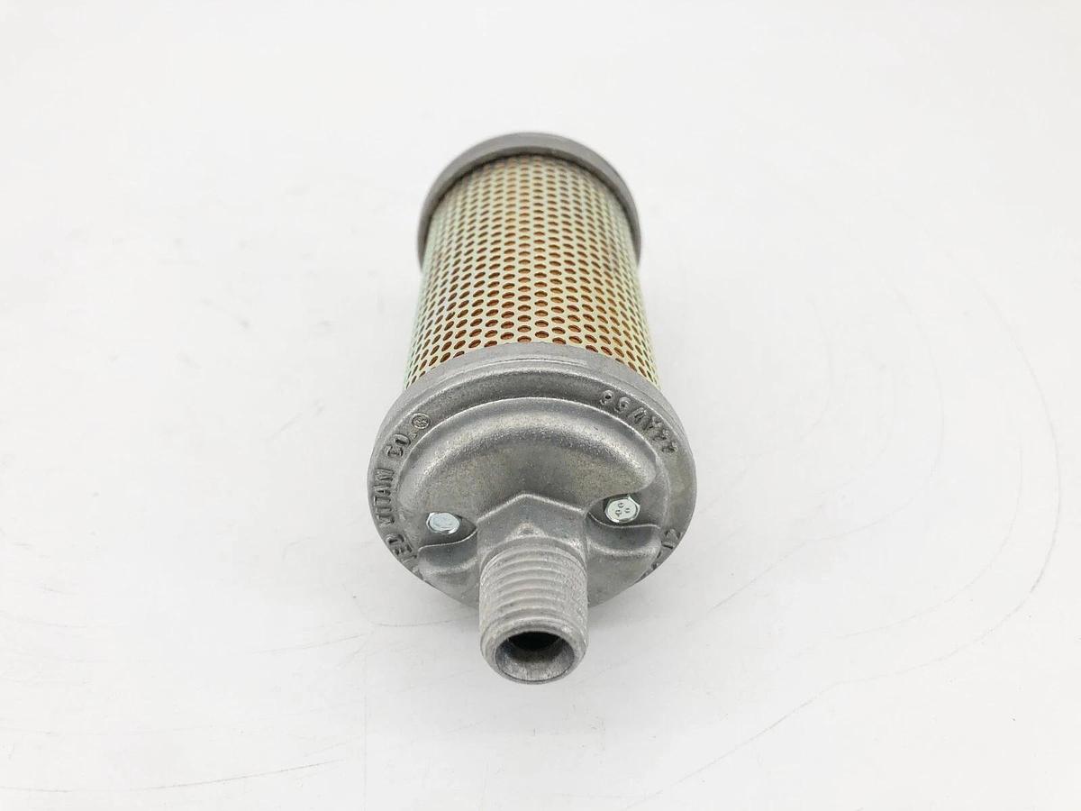 New Alwitco T02 0319002 Thru-Flow Muffler 1/2" Male NPT 125psig 44AW56 Size 02