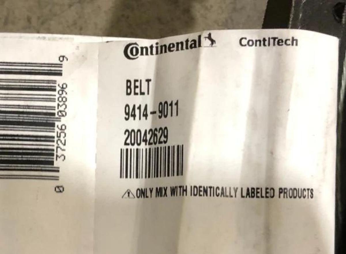 Lot of 2 New Continental 5VX1320 HY-T Wedge Cogged V-Belts 9414-9011 - No Box