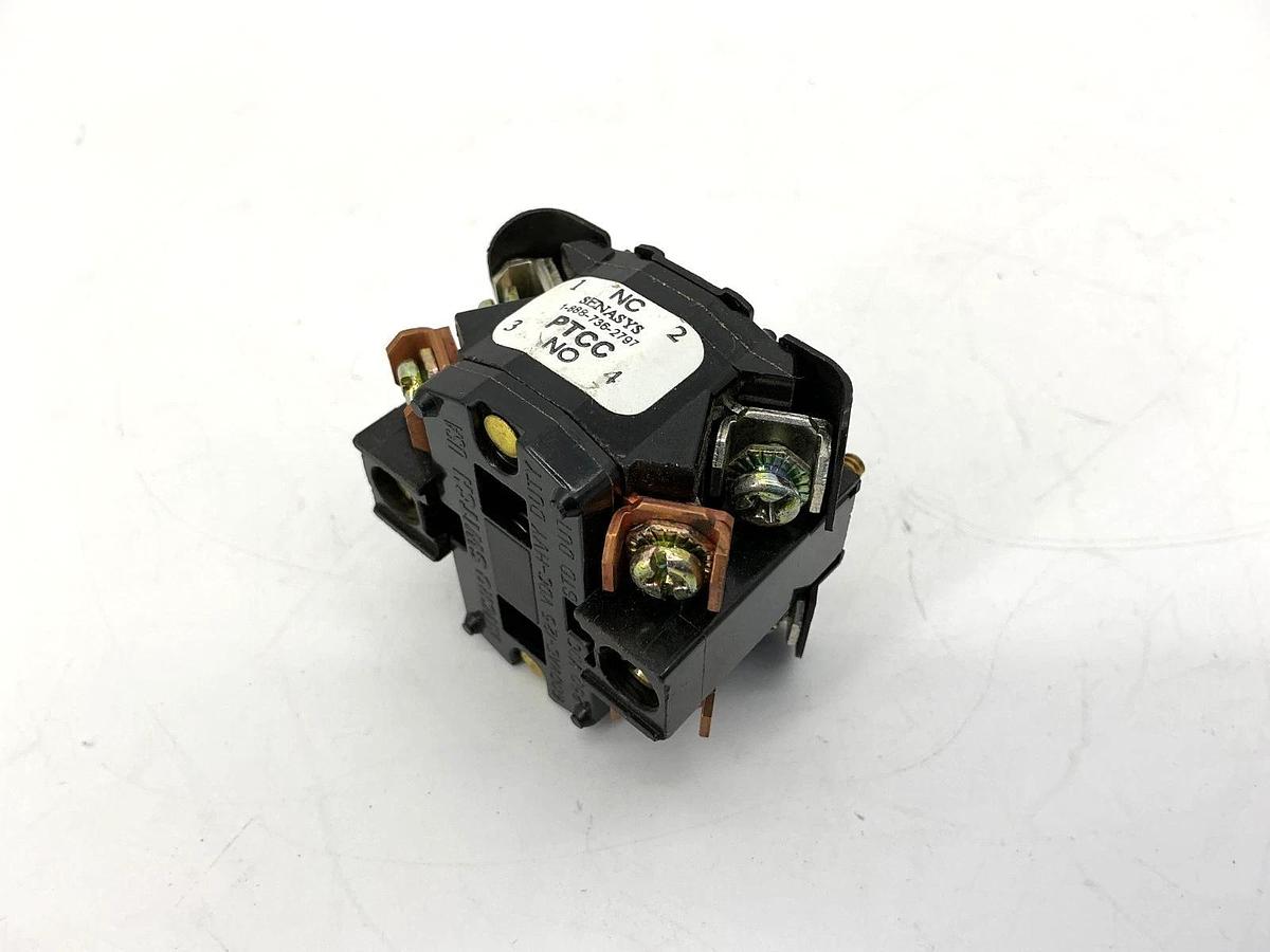 Used Lot of 2 Honeywell Micro Switch PTCC Contact Block 2NC 2NO 600VAC