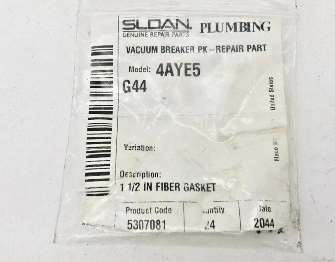 New Sloan 4AYE5 Friction Rings 1-1/2" 24/pk